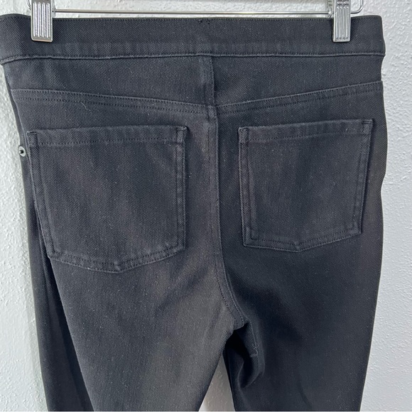 Spanx black faux jean legging size med - Picture 5 of 7